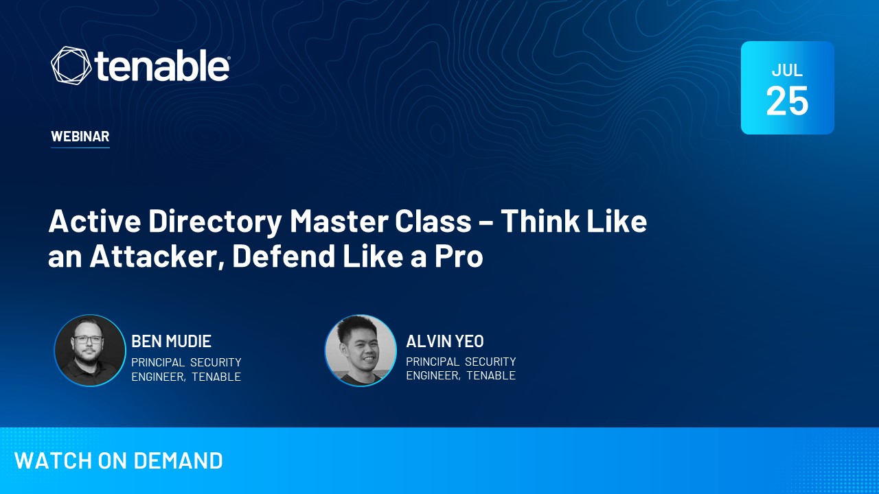 Active Directory Master Class - Think Like an Attacker, Defend Like a Pro